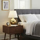 Dal 19.25 inch 100 watt Modern Brass Accent Lamp Portable Light